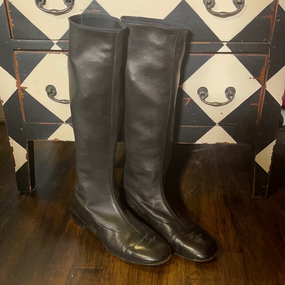 Vintage Chanel Boots
